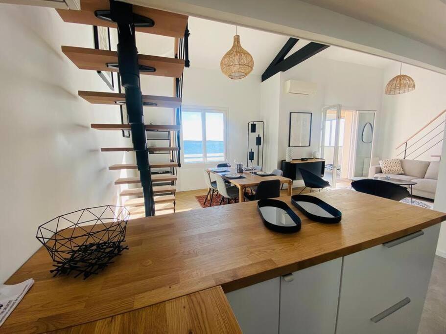 Magnifique Duplex Vue Mer Inoubliable Sanary Sur Mer Buitenkant foto